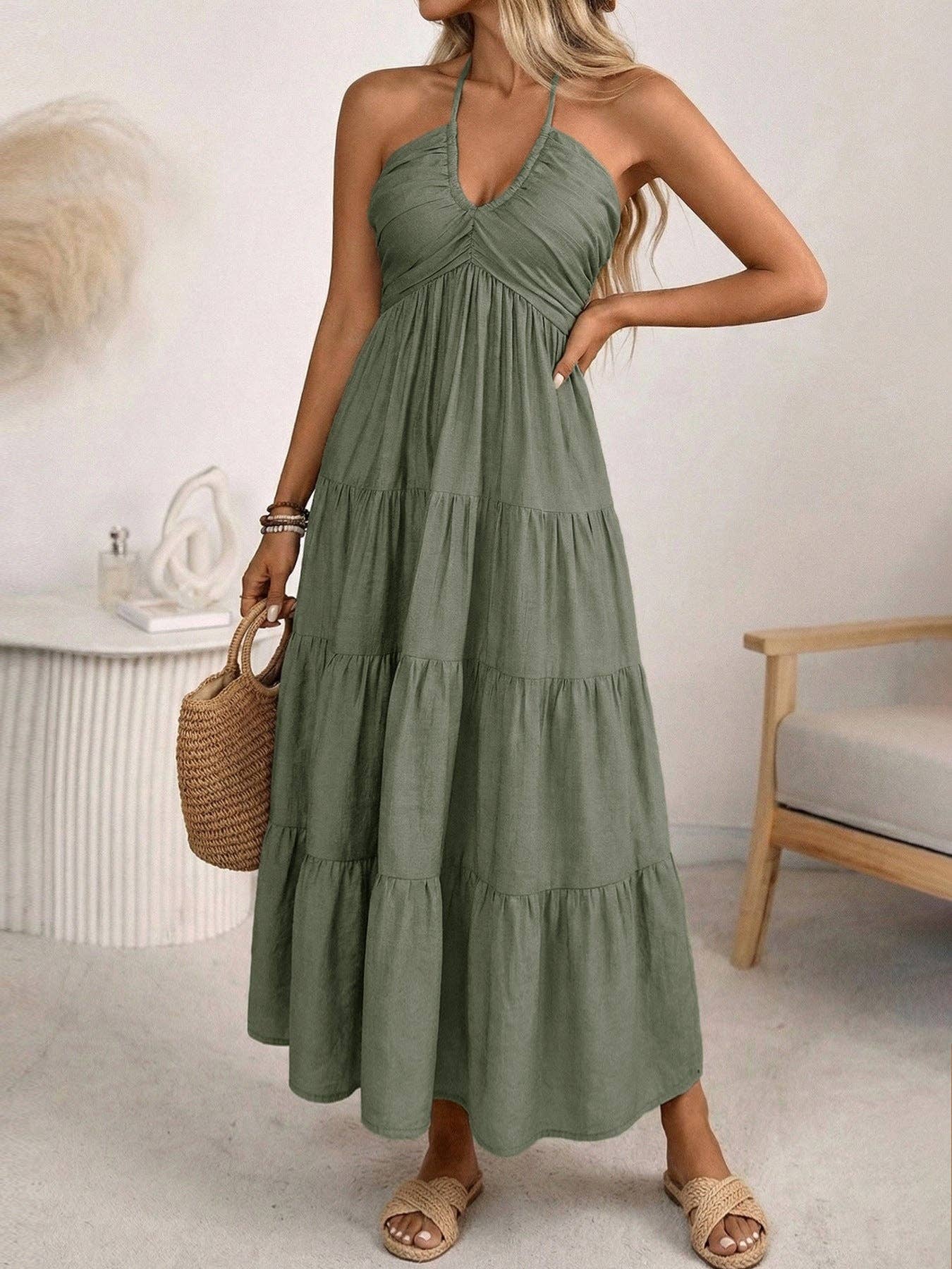 Tiered Maxi dress