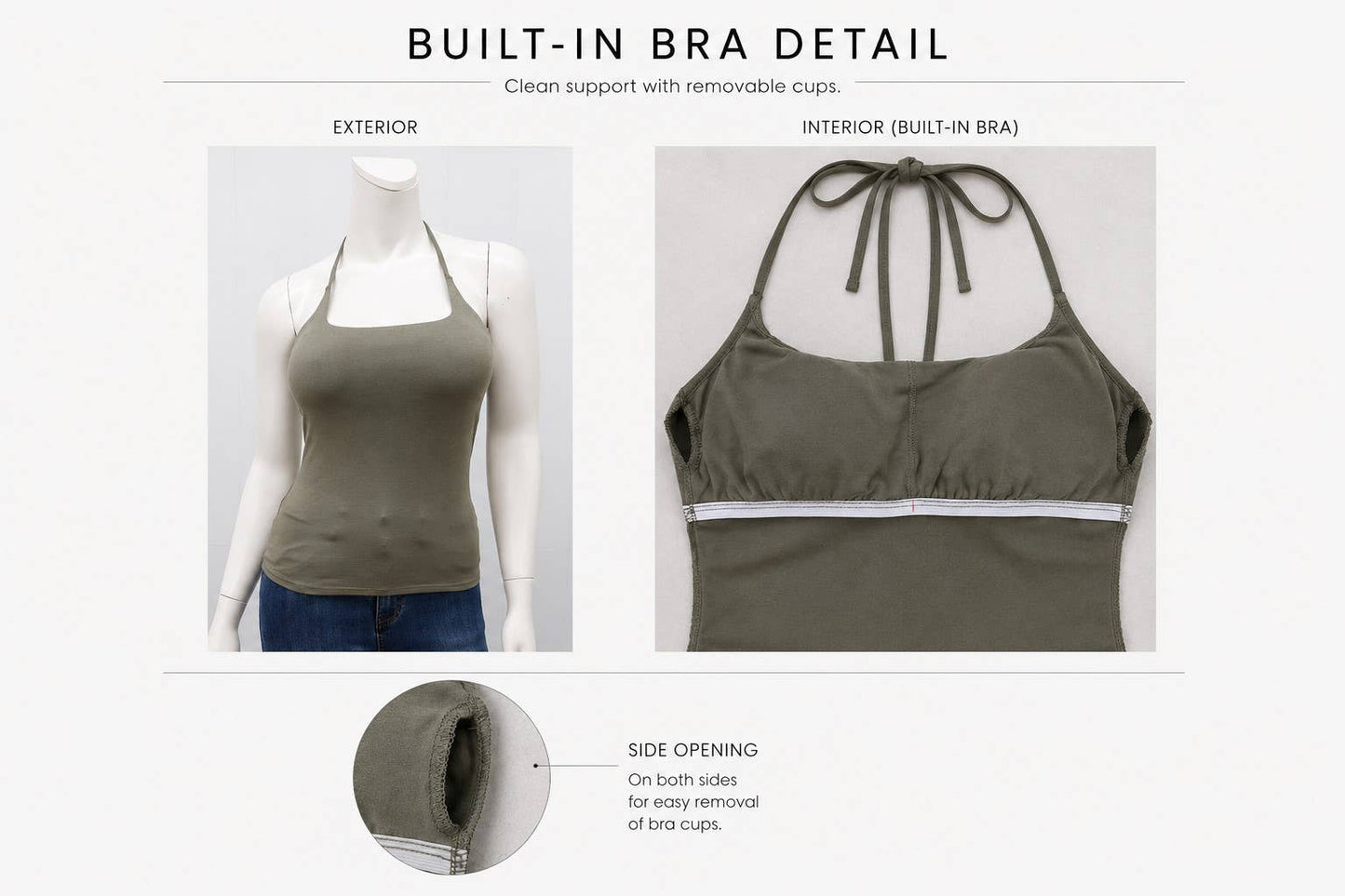 HALTER TIED TANK